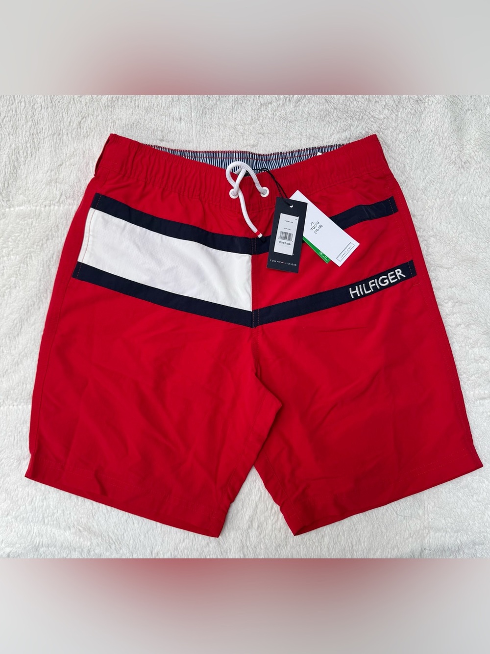 NWT - Boys Tommy Hilfiger Swim Trunks - XL (16/18)